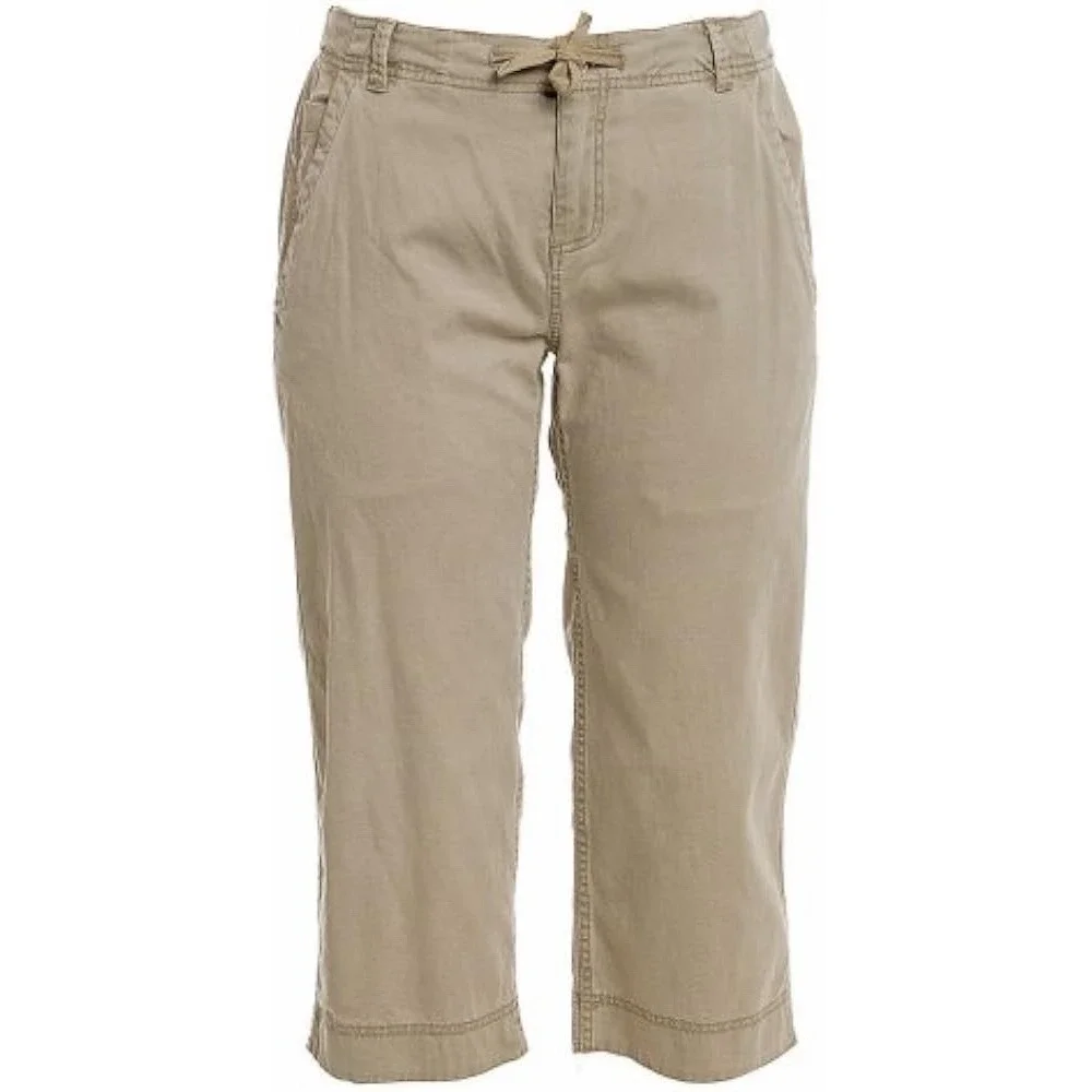 Gramicci Women's Small 30x22 Mountain High Capri Pants Drawstring Gorpcore
